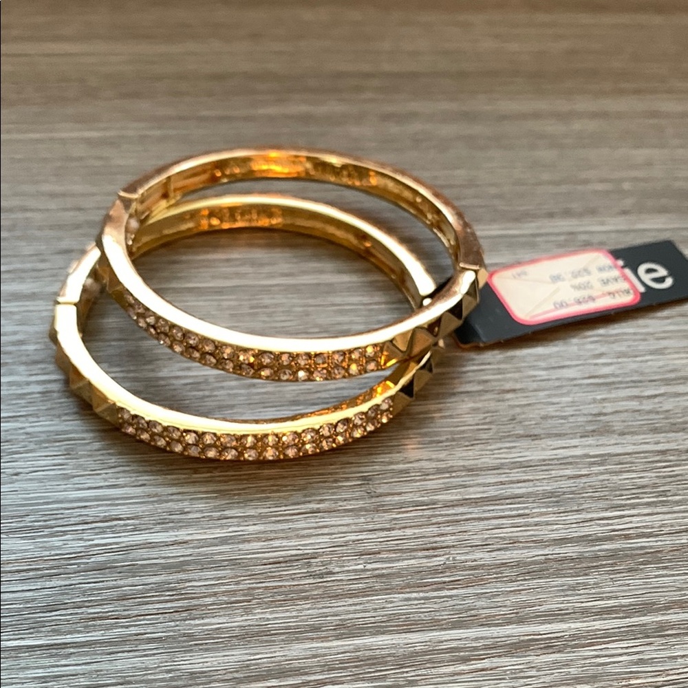 Elegant Gold Bangle Set
